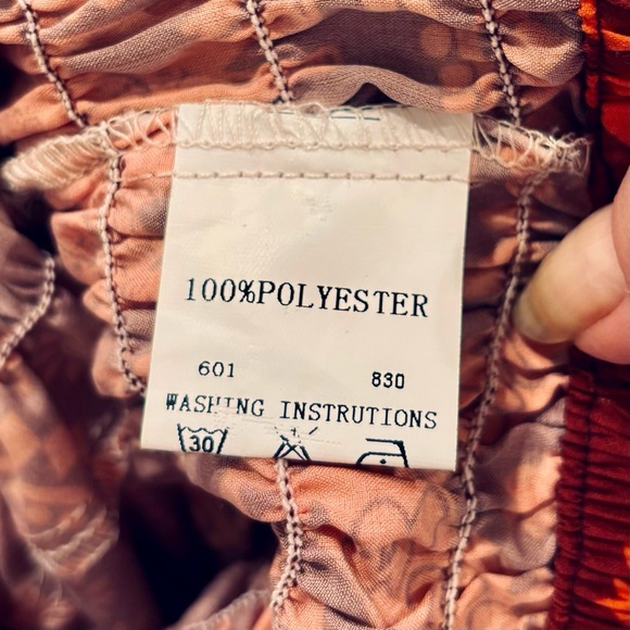 Woman’s Dilake orange and red - Picture 4 of 5